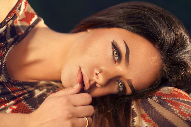Maquillaje para rostros ovalados