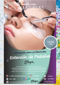 Curso Profesional Extensión de Pestañas con Thuya