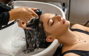 lavado de cabello