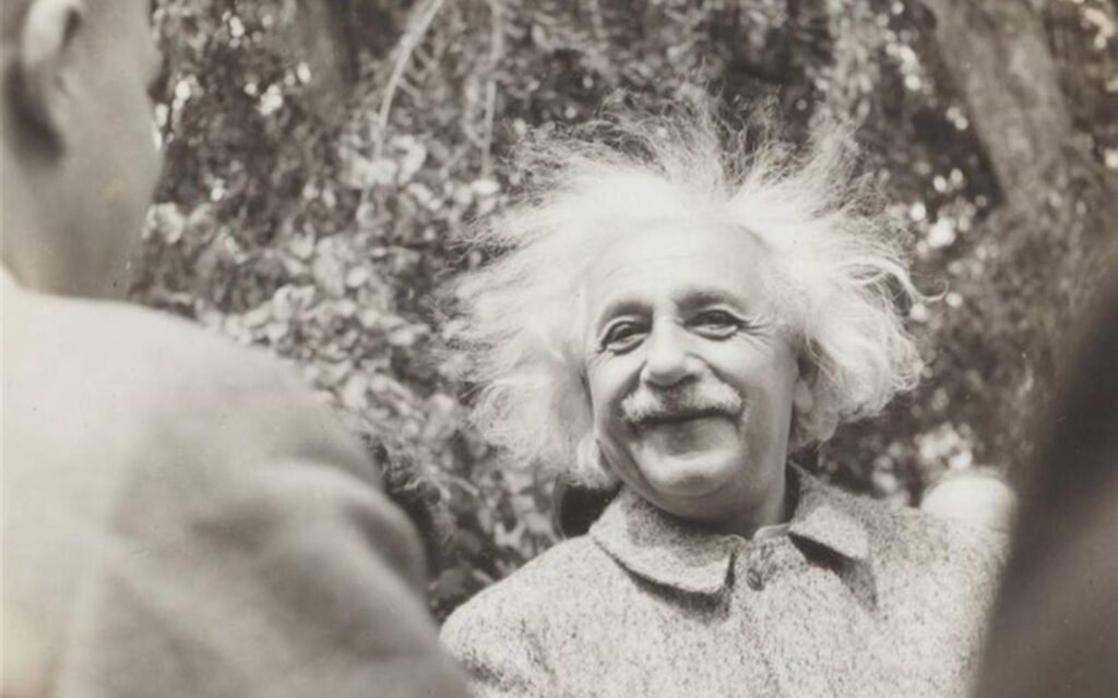 Síndrome del pelo indomable en Albert Einstein